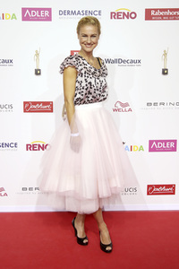 Goldene Bild der Frau 2017 in Hamburg