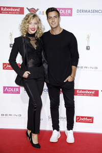 Goldene Bild der Frau 2017 in Hamburg
