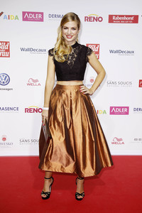 Goldene Bild der Frau 2017 in Hamburg