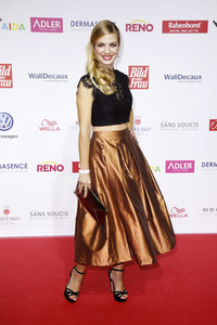 Goldene Bild der Frau 2017 in Hamburg