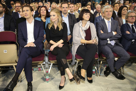 Wahlkampfveranstaltung der ÖVP in Wien