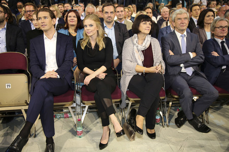 Wahlkampfveranstaltung der ÖVP in Wien