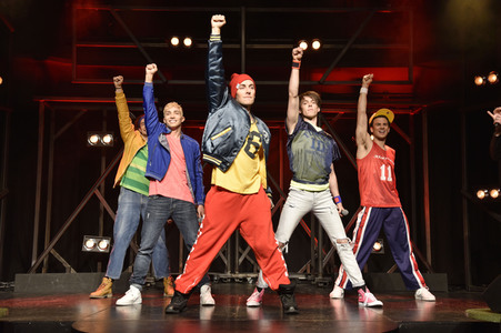 Showcase der Musical Show 'Boybands Forever' in Berlin