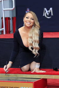 Hand and Footprint Ceremony mit Mariah Carey in Los Angeles