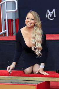 Hand and Footprint Ceremony mit Mariah Carey in Los Angeles