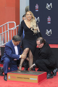 Hand and Footprint Ceremony mit Mariah Carey in Los Angeles