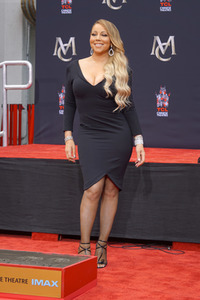 Hand and Footprint Ceremony mit Mariah Carey in Los Angeles