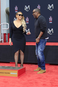 Hand and Footprint Ceremony mit Mariah Carey in Los Angeles