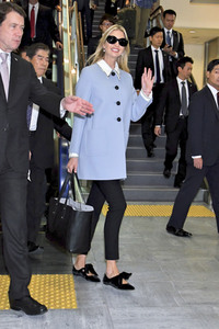 Ankunft von Ivanka Trump in Narita