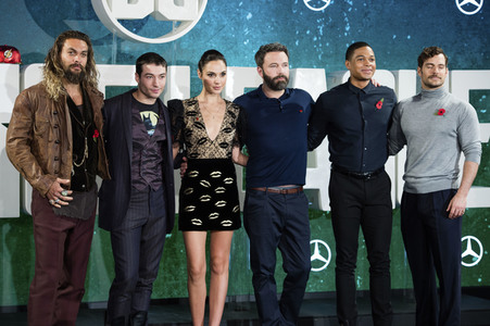 Photocall 'Justice League' in London