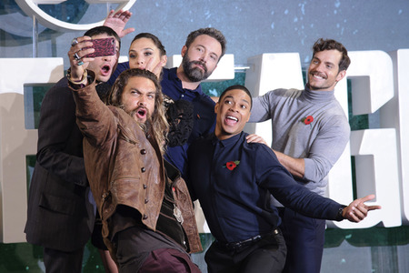 Photocall 'Justice League' in London