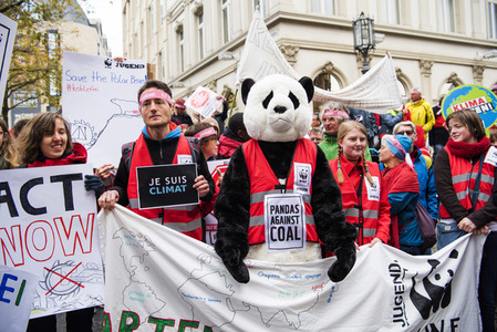 Großdemo 'Klima schützen – Kohle stoppen!' in Bonn