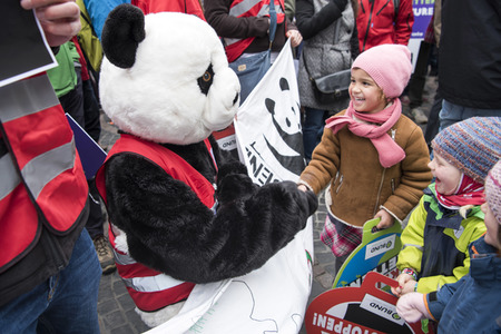 Großdemo 'Klima schützen – Kohle stoppen!' in Bonn