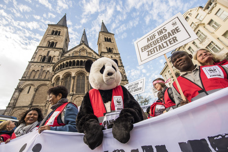 Großdemo 'Klima schützen – Kohle stoppen!' in Bonn