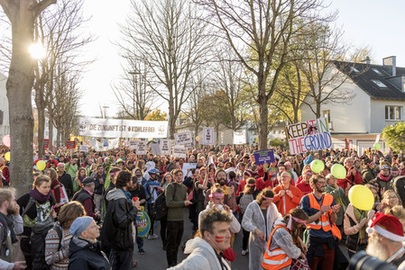 Großdemo 'Klima schützen – Kohle stoppen!' in Bonn