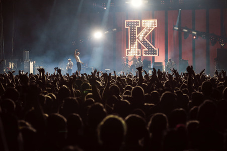 Konzert von Kraftklub in Leipzig