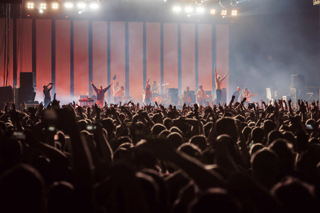 Konzert von Kraftklub in Leipzig