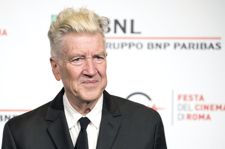Photocall mit David Lynch  auf dem Rome Film Fest 2017