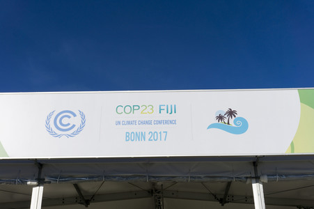 Das COP 23 Gelände der UN-Klimakonferenz in Bonn