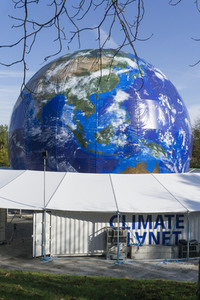 Das COP 23 Gelände der UN-Klimakonferenz in Bonn