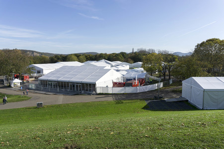 Das COP 23 Gelände der UN-Klimakonferenz in Bonn
