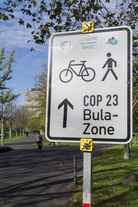 Das COP 23 Gelände der UN-Klimakonferenz in Bonn