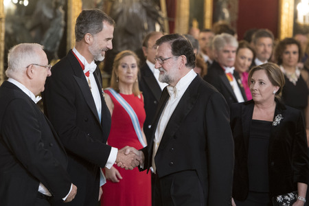 Gala Dinner für den Staatspräsident von Israel in Madrid