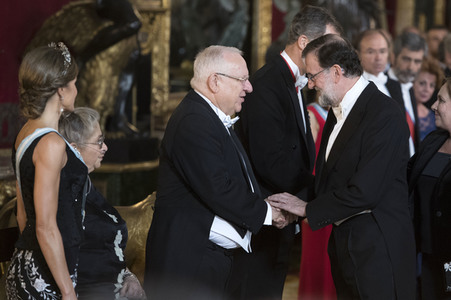 Gala Dinner für den Staatspräsident von Israel in Madrid