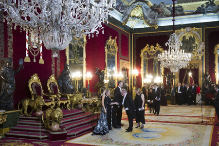 Gala Dinner für den Staatspräsident von Israel in Madrid