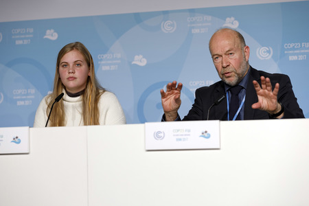 UPFSI Pressekonferenz auf dem Weltklimagipfel 2017 in Bonn