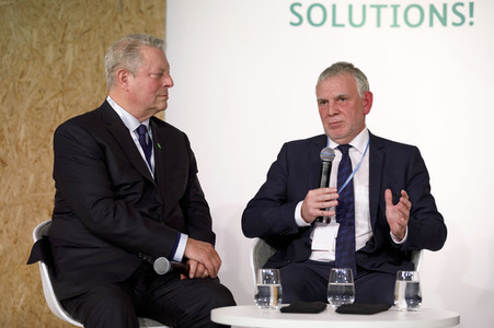 Al Gore auf der UN-Klimakonferenz 2017 in Bonn