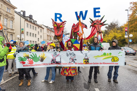 Klima-Karnevals-Demo in Bonn