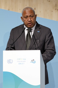 Abschlussveranstaltung des Gipfel der Städte auf der UN-Klimakonferenz in Bonn