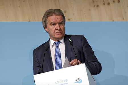Abschlussveranstaltung des Gipfel der Städte auf der UN-Klimakonferenz in Bonn