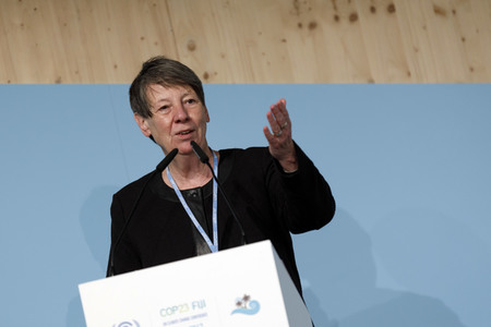 Abschlussveranstaltung des Gipfel der Städte auf der UN-Klimakonferenz in Bonn