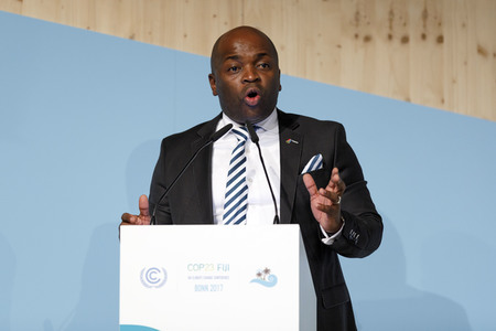 Abschlussveranstaltung des Gipfel der Städte auf der UN-Klimakonferenz in Bonn