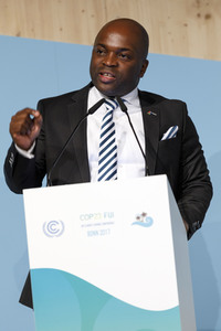 Abschlussveranstaltung des Gipfel der Städte auf der UN-Klimakonferenz in Bonn