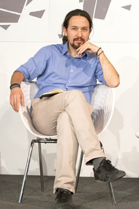Buchpräsentation von Pablo Iglesias Turrión in Madrid