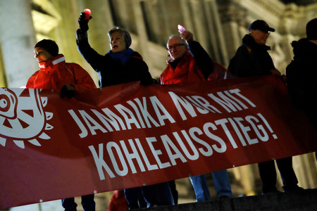 Demonstration für den Kohleausstieg in Berlin