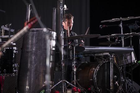 Konzert von Einstürzende Neubauten in Duisburg