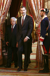Empfang für Mahmud Abbas in Madrid
