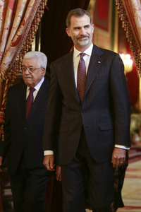 Empfang für Mahmud Abbas in Madrid