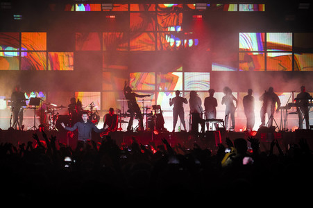 Konzert der Gorillaz in Düsseldorf