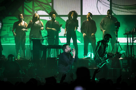 Konzert der Gorillaz in Düsseldorf