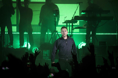 Konzert der Gorillaz in Düsseldorf