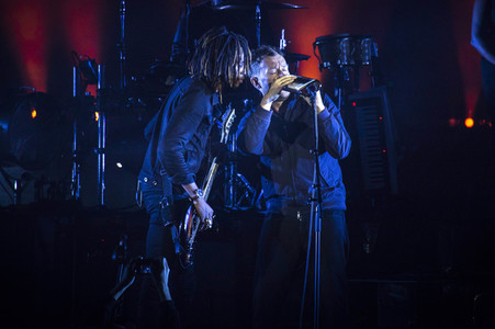 Konzert der Gorillaz in Düsseldorf