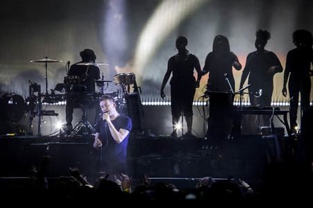 Konzert der Gorillaz in Düsseldorf