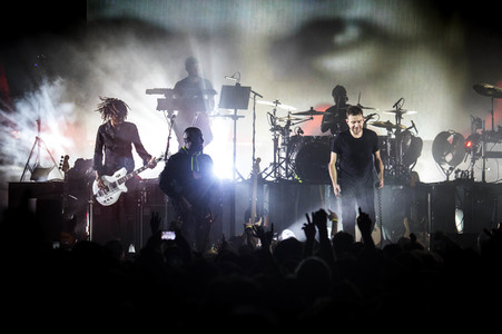 Konzert der Gorillaz in Düsseldorf