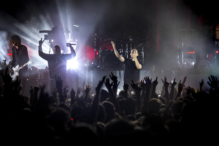 Konzert der Gorillaz in Düsseldorf