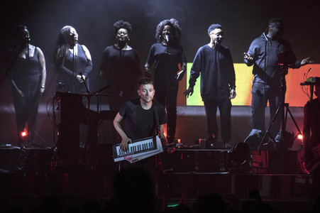 Konzert der Gorillaz in Düsseldorf
